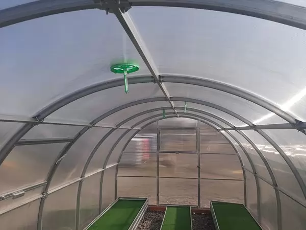 Автоматический клапан проветривания теплицы