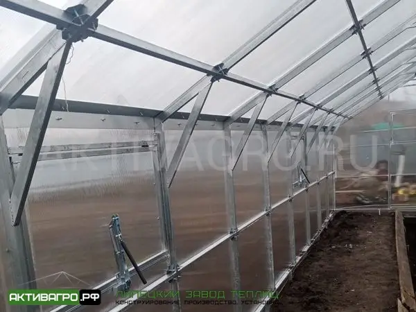 Теплица Ударница Англичанка, ширина 3 м, труба 40х20 Теплица Ударница Англичанка, ширина 3 м, труба 40х20