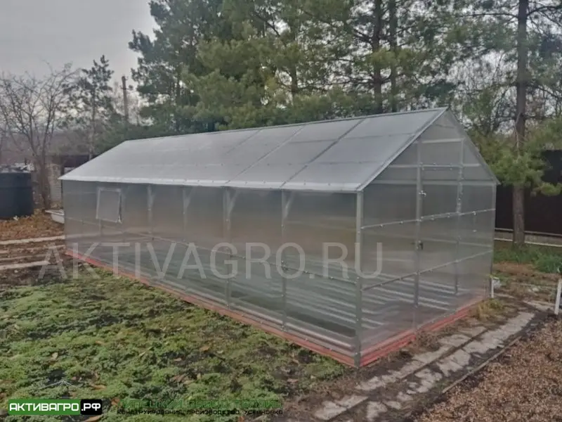 Теплица Ударница Англичанка, ширина 3 м, труба 40х20 Теплица Ударница Англичанка, ширина 3 м, труба 40х20